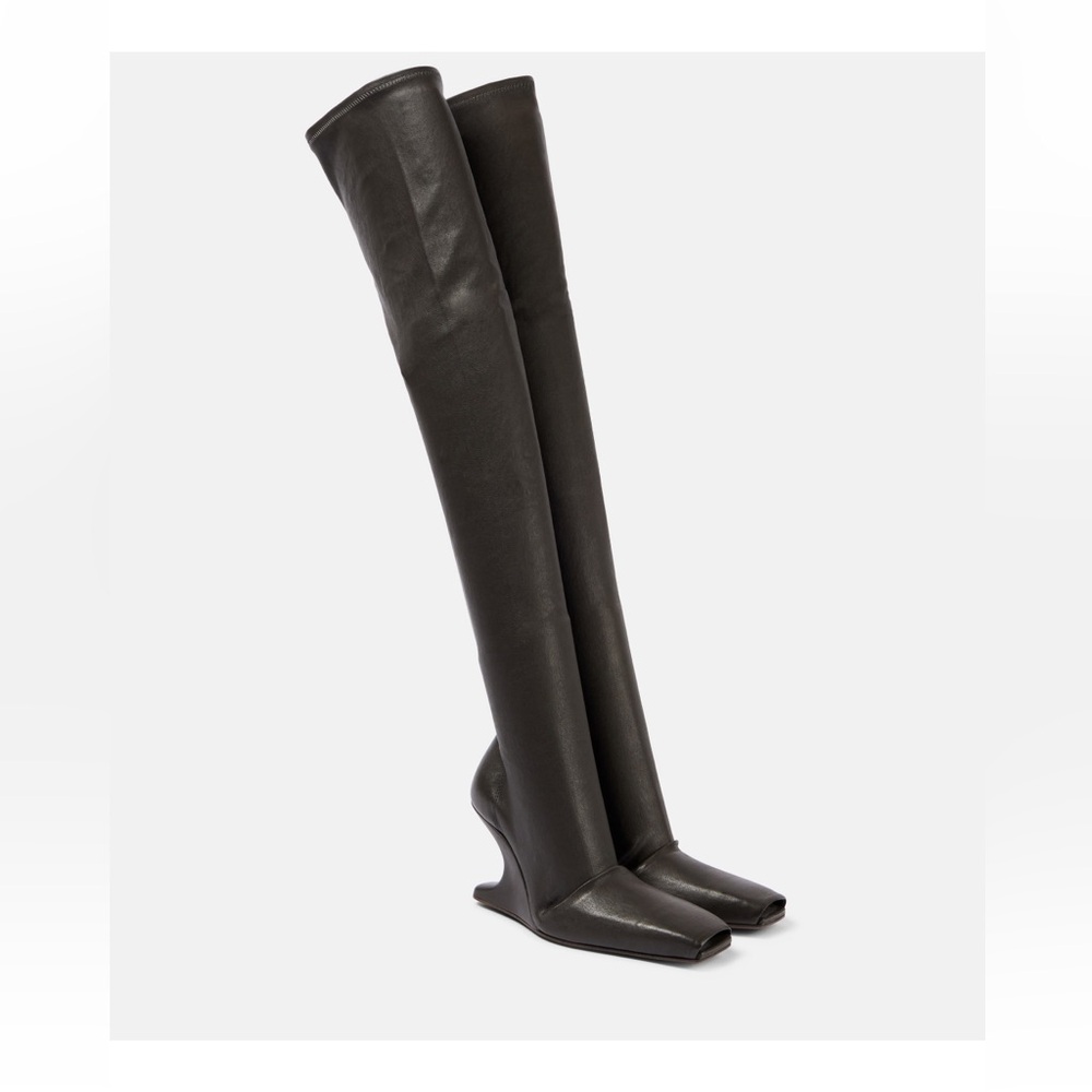 Brand New!!!!!Rick Owens Cantilever Thigh Boot